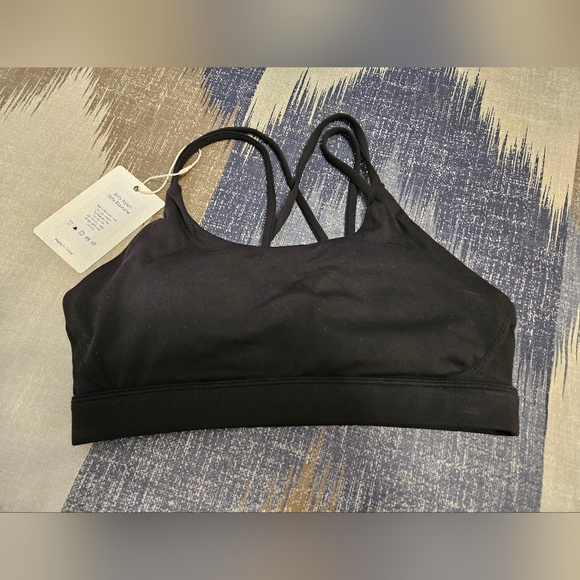 MAXBEE Padded Sports Bra with Crisscross Back - Picture 5 of 7